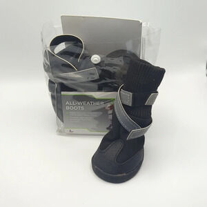 NEW - GOOD2GO NEOPRENE All Weather Dog Boots Size M Black